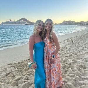 SNDYS Revolve Elegant Blue Maxi Dress Size 4